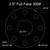 2-1/2" Full Face Flange Gasket (w/8 Bolt Holes) - 300 Lbs. - 1/8" Thick Garlock Blue-Gard 3000