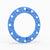 12" Full Face Flange Gasket (w/12 Bolt Holes) - 150 Lbs. - 1/16" Thick Garlock Blue-Gard 3700