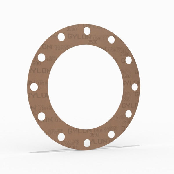 14" Full Face Flange Gasket (w/12 Bolt Holes) - 150 Lbs. - 1/8" Thick Garlock GYLON® Style 3500