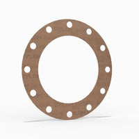 12" Full Face Flange Gasket (w/4 Bolt Holes) - 150 Lbs. - 1/16" Thick Garlock GYLON® Style 3500