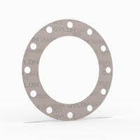 10" Full Face Flange Gasket (w/4 Bolt Holes) - 150 Lbs. - 1/16" Thick Garlock GYLON® Style 3510