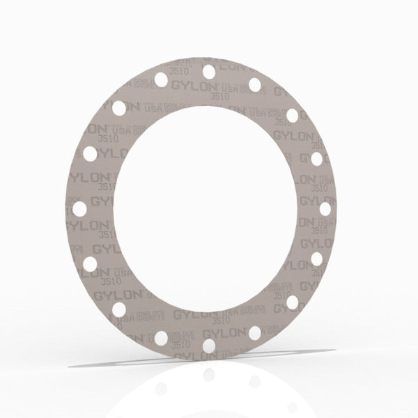 16" Full Face Flange Gasket (w/16 Bolt Holes) - 150 Lbs. - 1/8" Thick Garlock GYLON® Style 3510