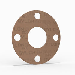 2" Full Face Flange Gasket (w/4 Bolt Holes) - 150 Lbs. - 1/8" Thick Garlock GYLON® Style 3500