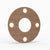 2" Full Face Flange Gasket (w/4 Bolt Holes) - 150 Lbs. - 1/8" Thick Garlock GYLON® Style 3500