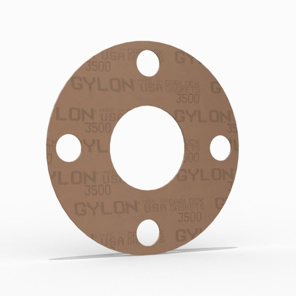 2" Full Face Flange Gasket (w/4 Bolt Holes) - 150 Lbs. - 1/8" Thick Garlock GYLON® Style 3500