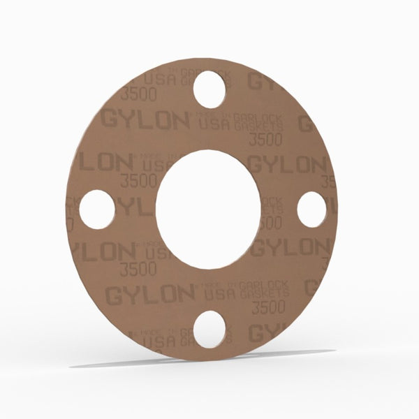 2" Full Face Flange Gasket (w/4 Bolt Holes) - 150 Lbs. - 1/16" Thick Garlock GYLON® Style 3500