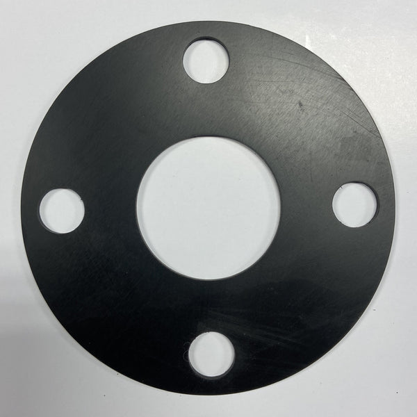 1-1/2" Full Face Flange Gasket (w/4 Bolt Holes) - 150 Lbs. - 1/16" Thick EPDM NSF-61