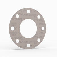 3-1/2" Full Face Flange Gasket (w/8 Bolt Holes) - 150 Lbs. - 1/16" Thick Garlock GYLON® Style 3510