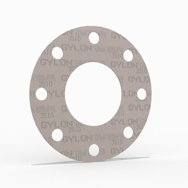 5" Full Face Flange Gasket (w/8 Bolt Holes) - 150 Lbs. - 1/8" Thick Garlock GYLON® Style 3510