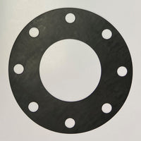 4" Full Face Flange Gasket (w/8 Bolt Holes) - 300 Lbs. - 1/8" Thick Nitrile (NBR) Buna-N