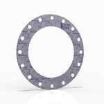 18" Full Face Flange Gasket (w/16 Bolt Holes) - 150 Lbs. - 1/16" Thick Garlock Blue-Gard 3700