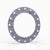 16" Full Face Flange Gasket (w/16 Bolt Holes) - 150 Lbs. - 1/16" Thick Garlock Blue-Gard 3700