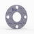 2-1/2" Full Face Flange Gasket (w/4 Bolt Holes) - 150 Lbs. - 1/16" Thick Garlock Blue-Gard 3700