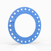 18" Full Face Flange Gasket (w/20 Bolt Holes) - 300 Lbs. - 1/8" Thick Garlock Blue-Gard 3000