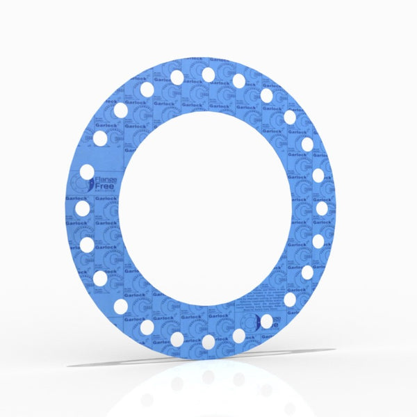 18" Full Face Flange Gasket (w/20 Bolt Holes) - 300 Lbs. - 1/8" Thick Garlock Blue-Gard 3000