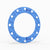 8" Full Face Flange Gasket (w/12 Bolt Holes) - 300 Lbs. - 1/8" Thick Garlock Blue-Gard 3000