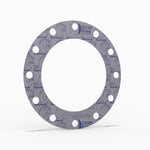 14" Full Face Flange Gasket (w/12 Bolt Holes) - 150 Lbs. - 1/16" Thick Garlock Blue-Gard 3700