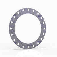 20" Full Face Flange Gasket (w/20 Bolt Holes) - 150 Lbs. - 1/16" Thick Garlock Blue-Gard 3700