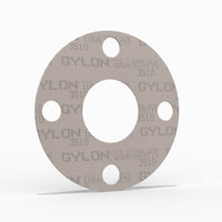 3/4" Full Face Flange Gasket (w/4 Bolt Holes) - 150 Lbs. - 1/8" Thick Garlock GYLON® Style 3510